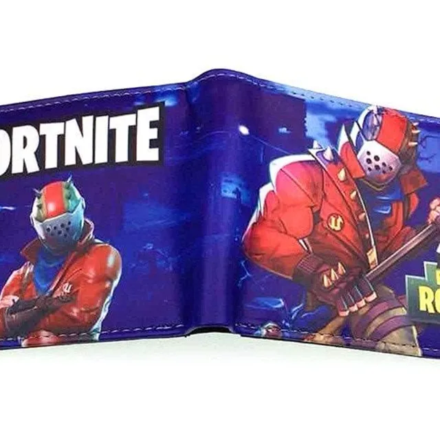 Stílusos pénztárca a motívum a népszerű játék Fortnite