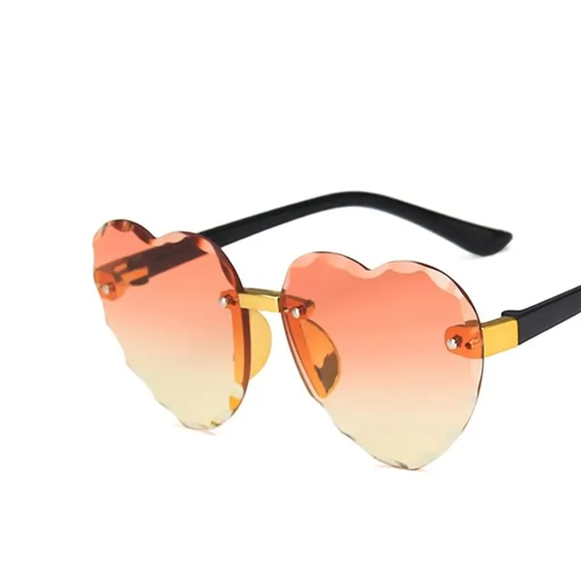 Girl's Fashion Sunglasses Heart