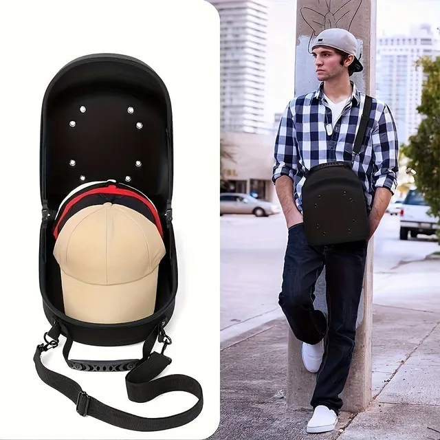 Practical travel case for hats - protect your headgear from bumps and deformations