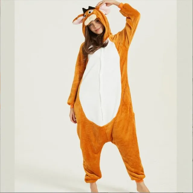 Unisex jumpsuit for adults - animals ZOO