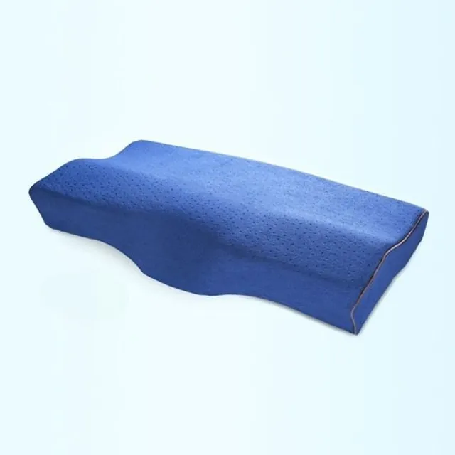 Memory foam orthopaedic pillow for the cervical spine