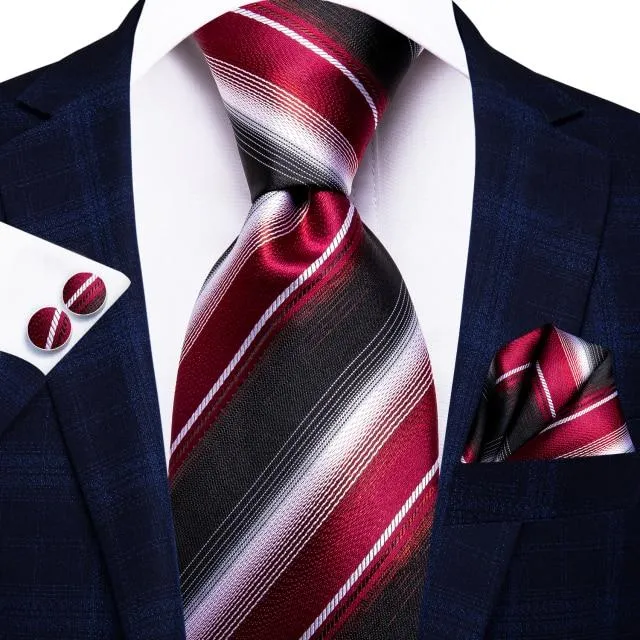 Luxus férfi selyem nyakkendő sn-3339