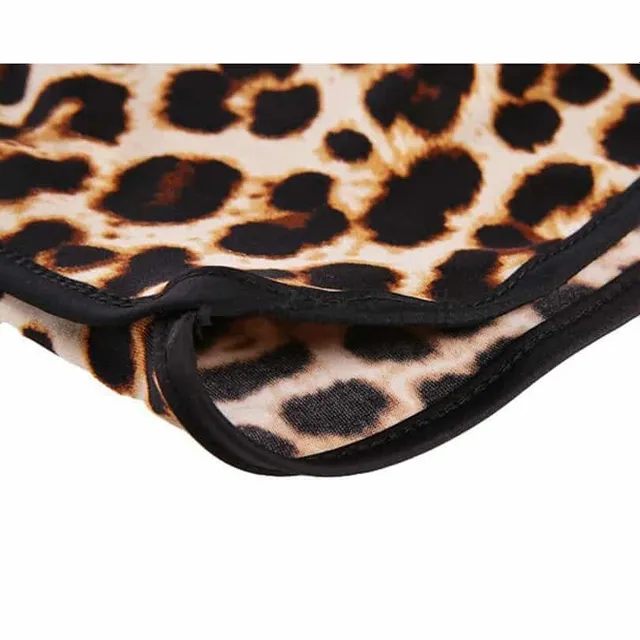 Pantaloni scurți de vară sexy pentru femei cu model de leopard