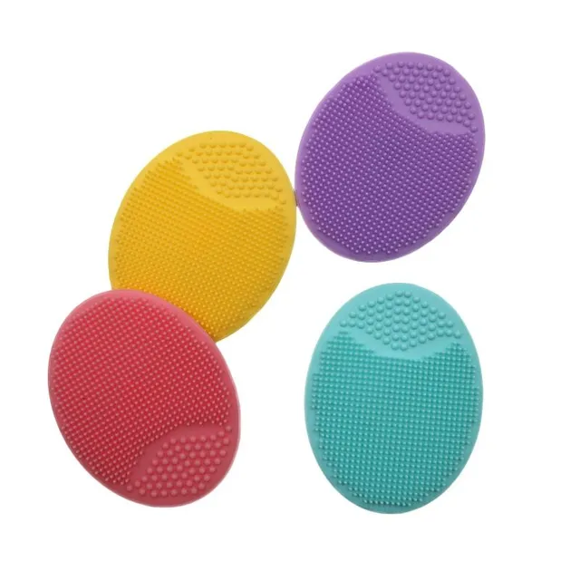 Useful silicone cleansing sponge fighting black dots - more color variants