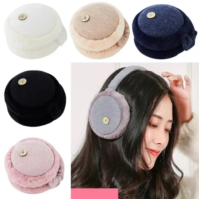 Fashionable winter warm ear flaps for women and men on outdoor activities like skiing