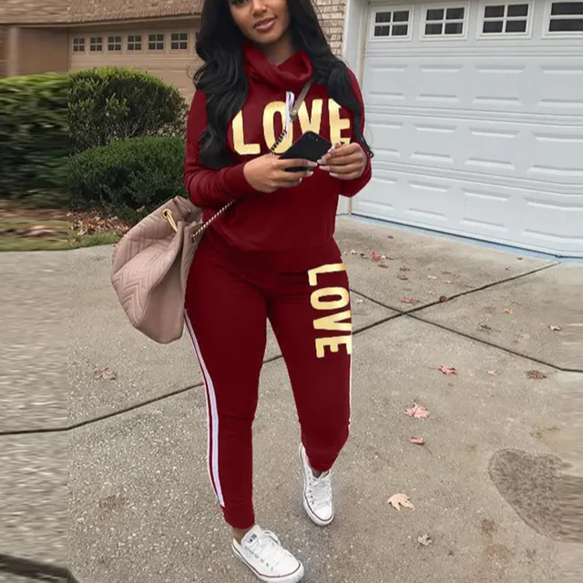 Women's tracksuit Love