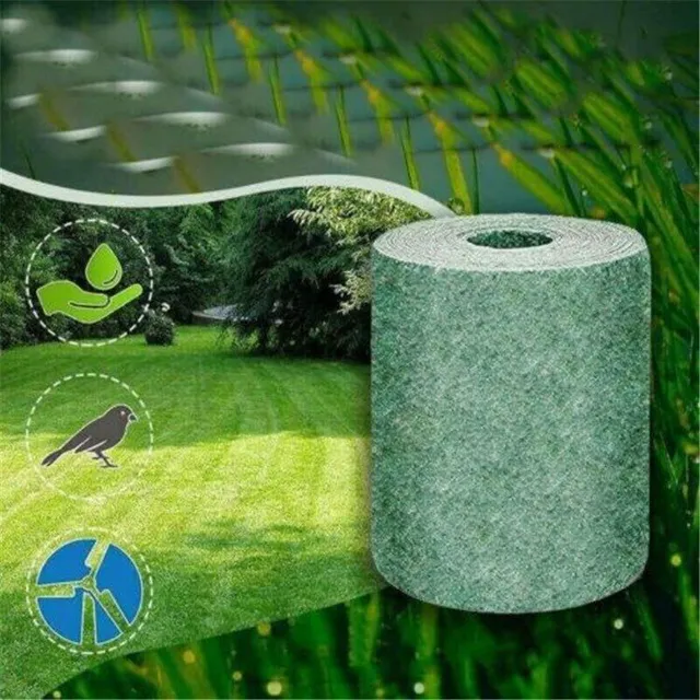 Biodegradable grass mat