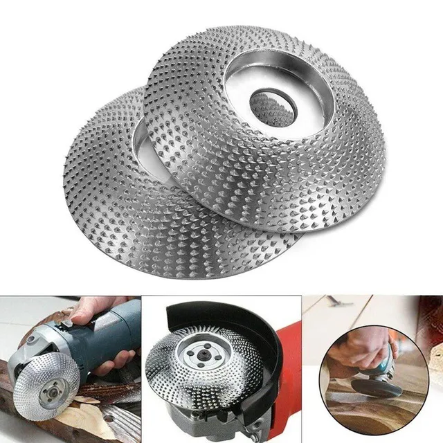 Sanding disc for wood - silver
