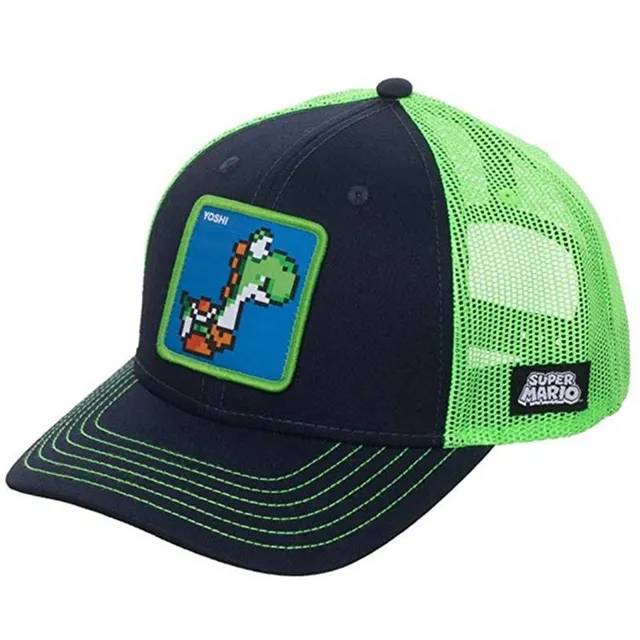 Unisex baseball cap with motifs of animated characters SUPER MARIO
