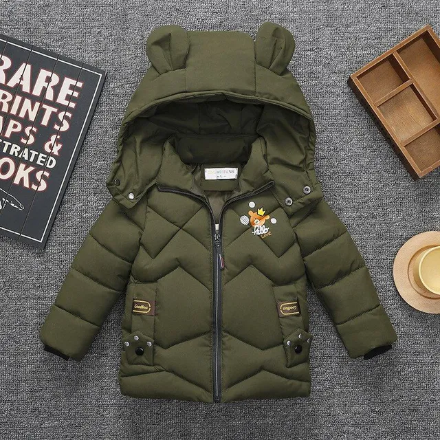 Winter Children's Warm Jacket Cartoon