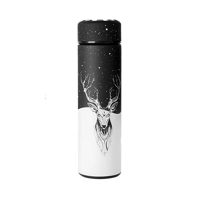 Traveling stainless steel thermos