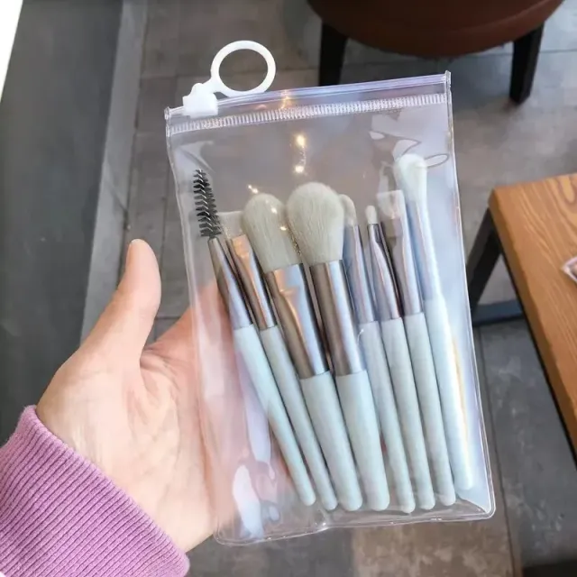 8-piece set of professional brush make-up