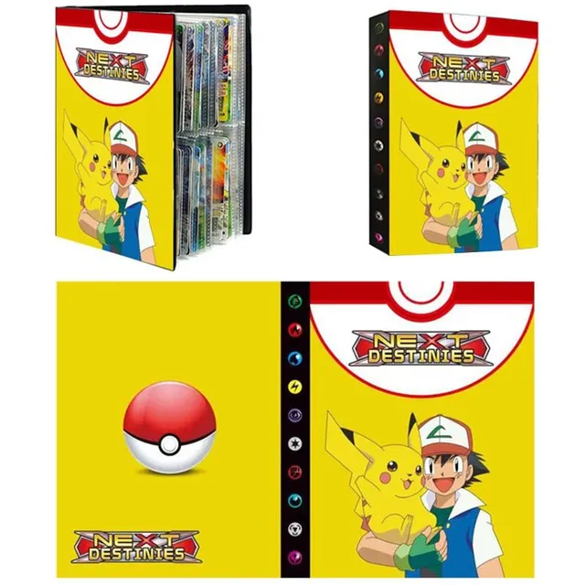 Album modern și elegant pentru cărți de colecție cu tematica Pokémon