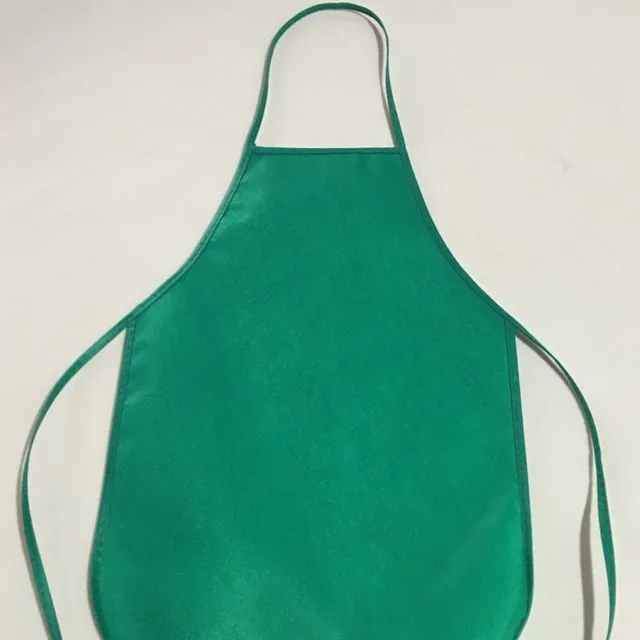 Baby waterproof single color apron Noah