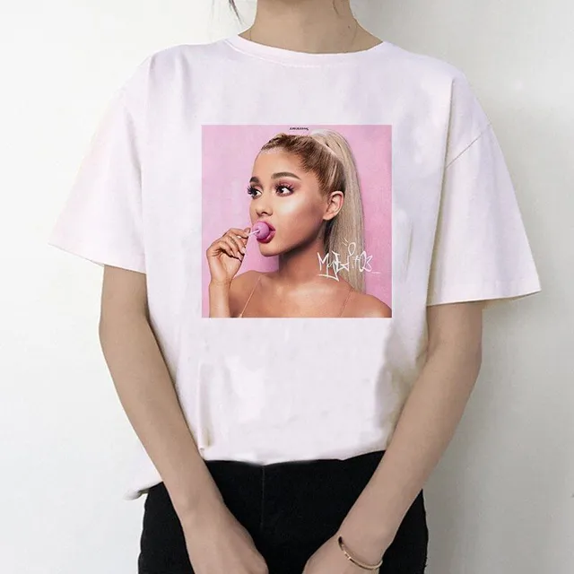 Koszulka damskie z krótkimi rękawami - Ariana Grande