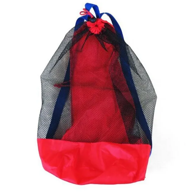 Kids Portable Mesh Beach Toy Backpack