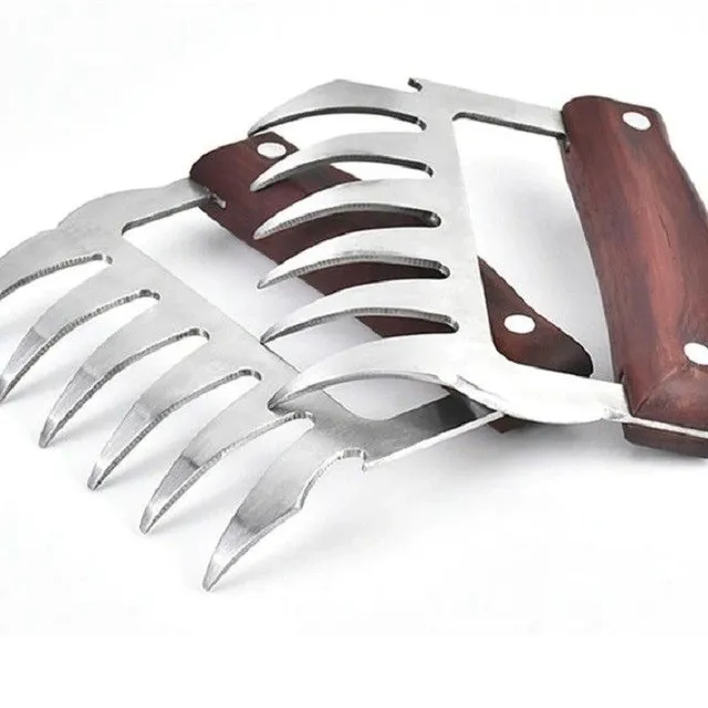 Bear claws for tearing meat 2 pcs