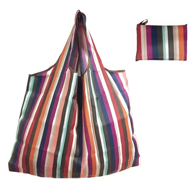 Reusable foldable shopping bag