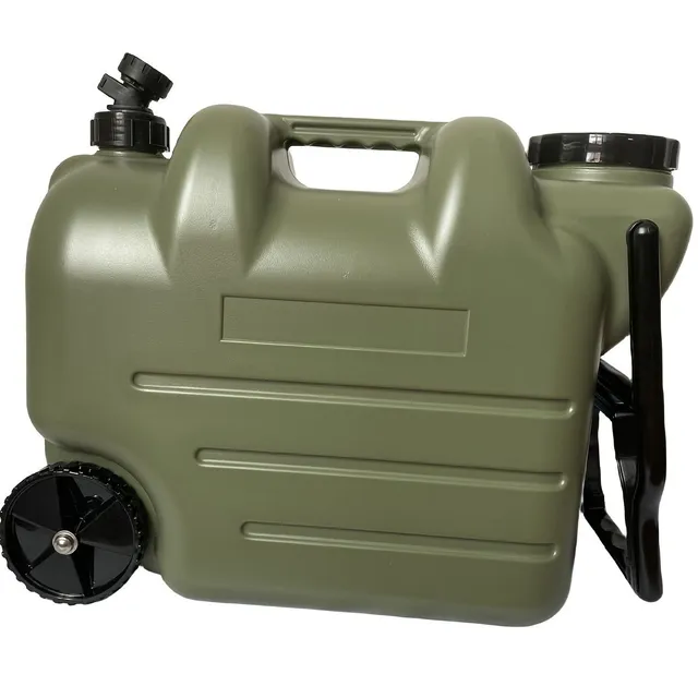 Water tank with wheels and suspension handle - 28L