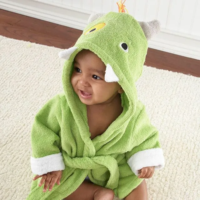 Baby bathrobe with hood (age Newborn - 18M)