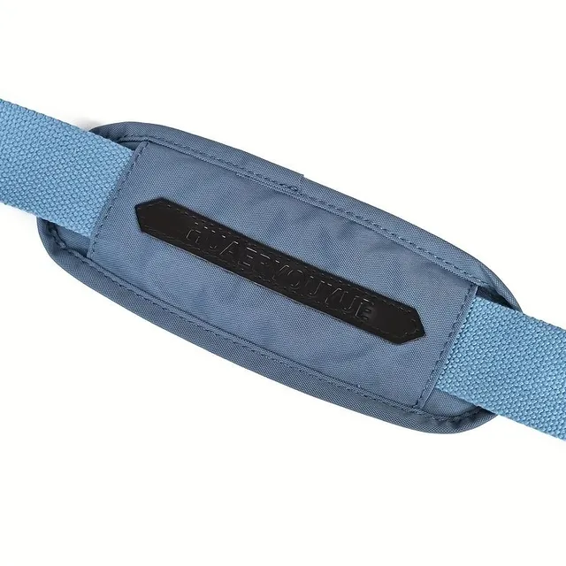 Dámska taška Messenger z odolného nylonu s multizipovým krížovým popruhom na ramene, ideálny pre prácu