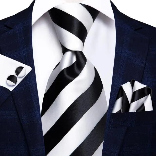 Luxus férfi selyem nyakkendő sn-276
