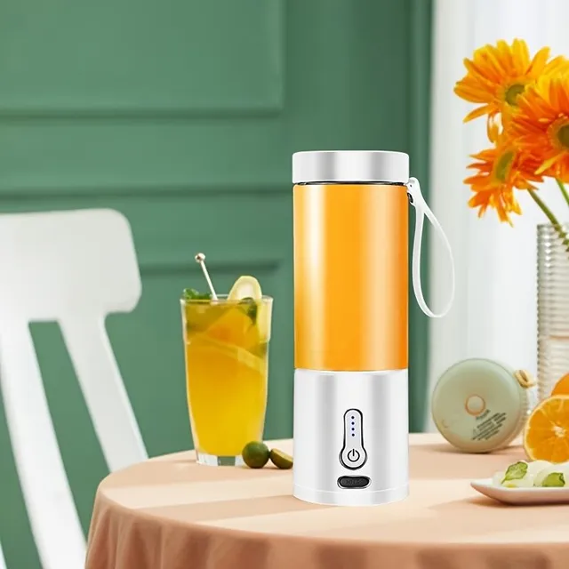 USB Rechargeable Pocket Juice with 6 Blade - For Delicious Smoothie and Shaky Anytime and Anywhere