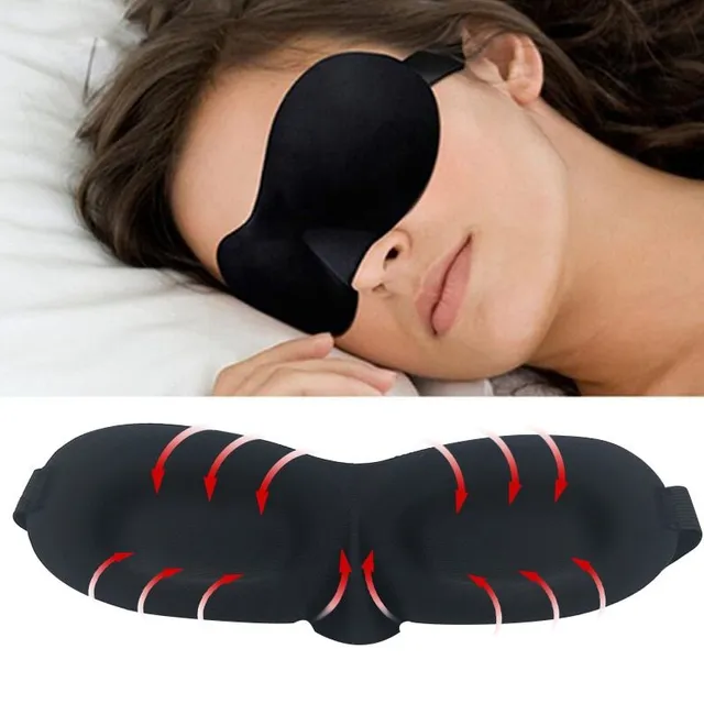 3D soft and comfortable eye mask for sleeping