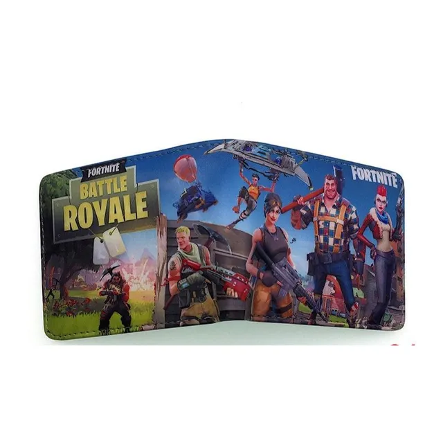 Stylish wallet with Fortnite theme