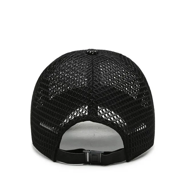 Stylish breathable men's netted cap