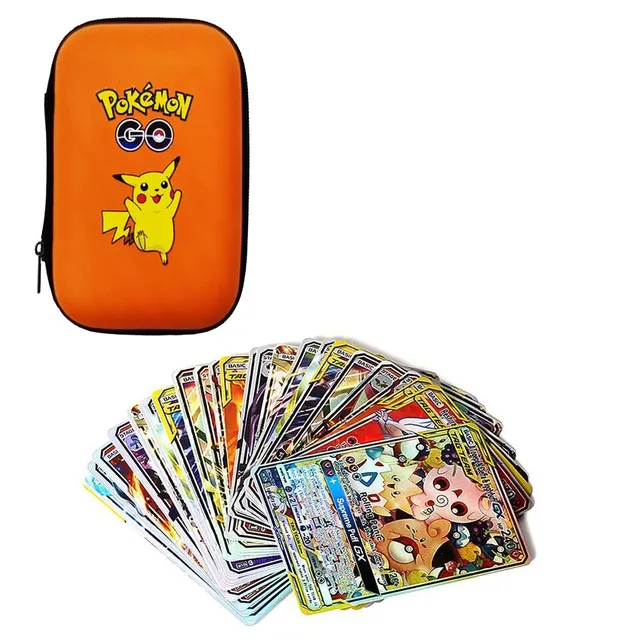 Úložný box na karty Pokémon + 10 kariet 10 pcs card 6