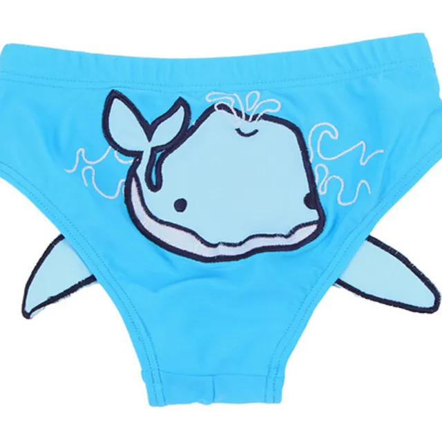 Babies' swimsuits with printing of aquatic animals - 3 variants