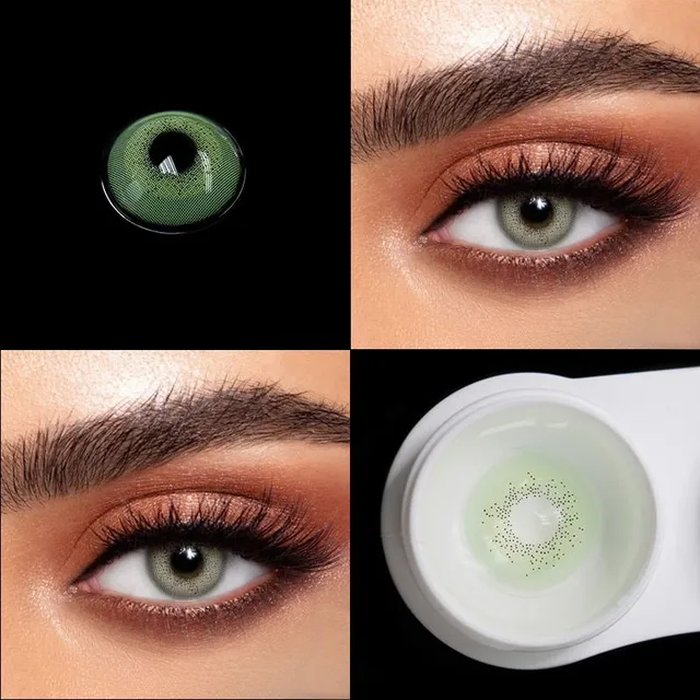 Colored contact lenses in natural colors - 1 pair