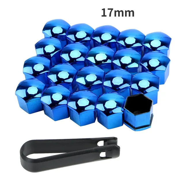 Love615---19/17mm 20pcs/car wheel nut cover set