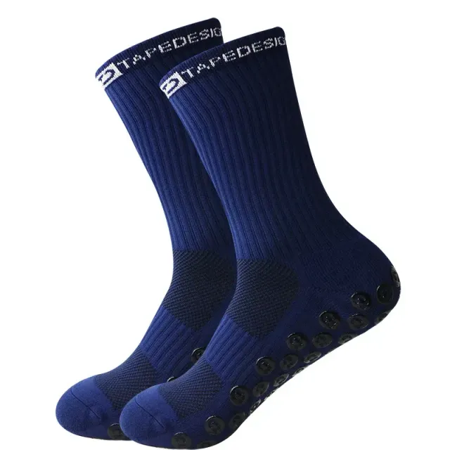 Unisex anti-slip socks for football, basketball and hockey