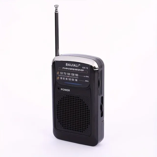 Transistor radio with loud speaker