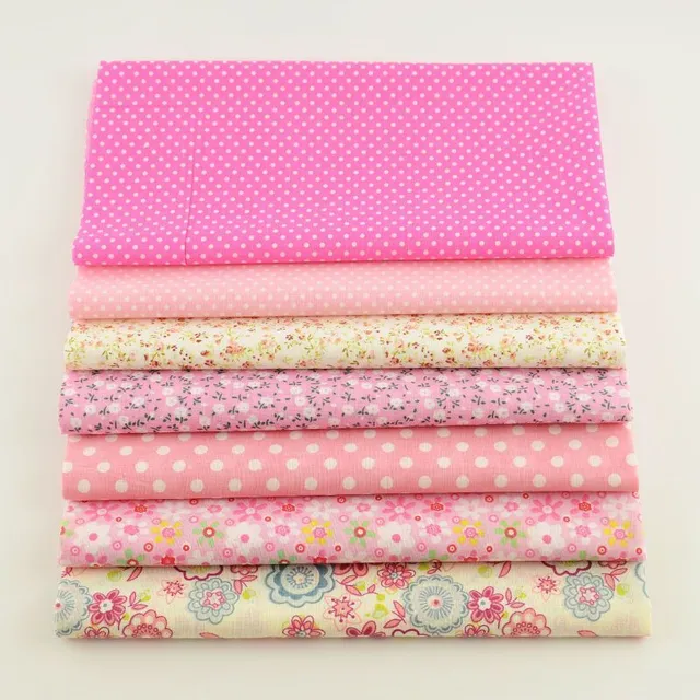 Fabric set for seamstresses - cotton patchwork fabric