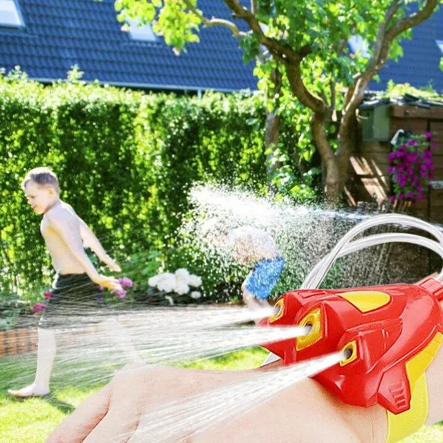 Baby squirting toy with hand trigger