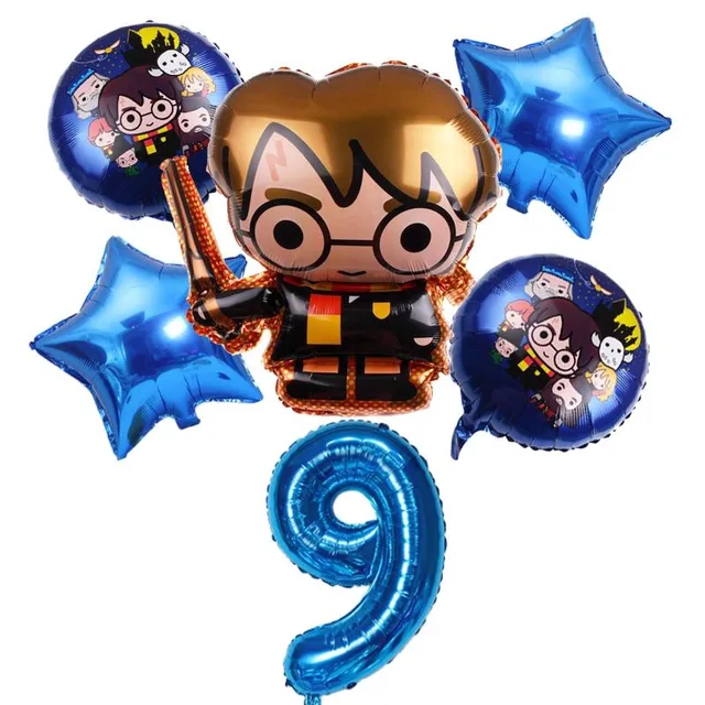 Harry Potter Birthday Party Balloons Set