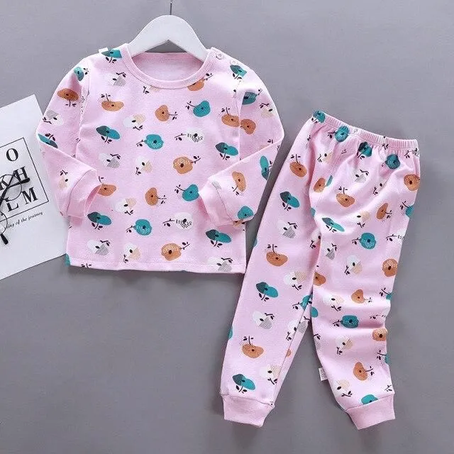 Set de pijamale din bumbac pentru copii