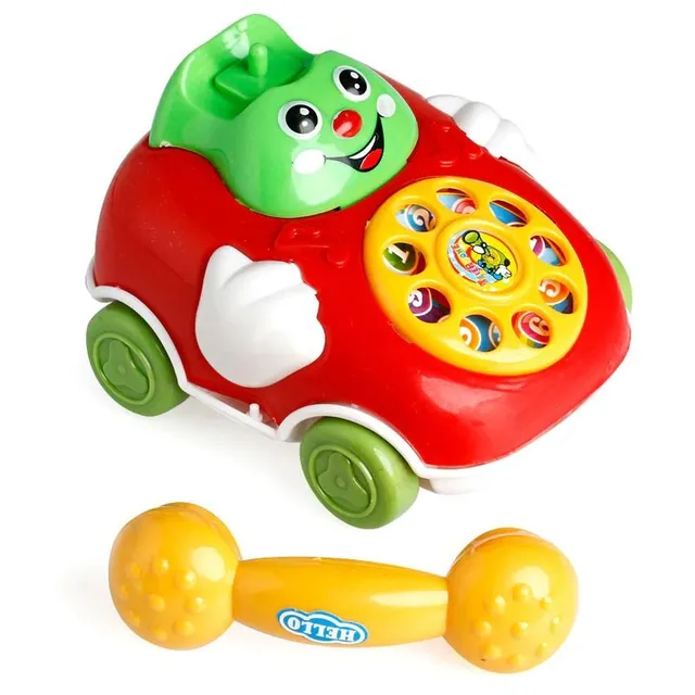 Detský telefón na kolieskach