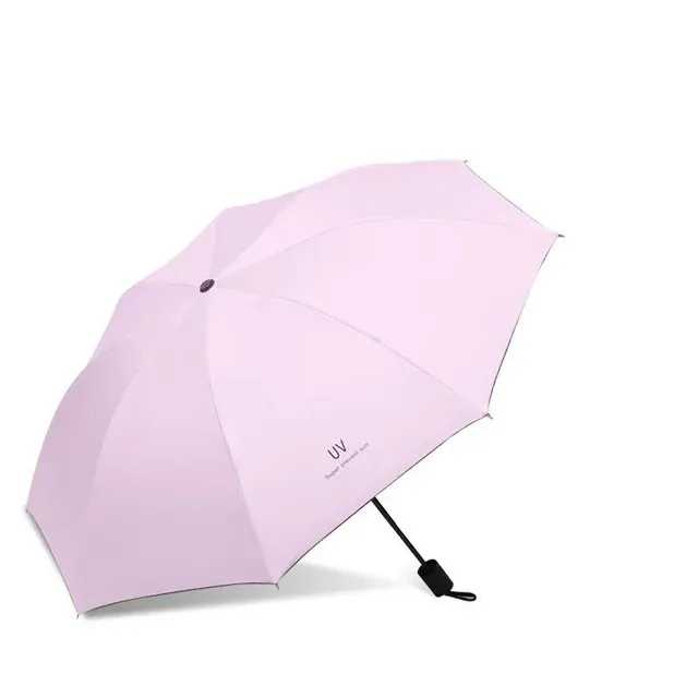 Umbrelă mare pliabilă anti-UV pentru bărbați și femei - rezistentă la vânt și ploaie - ușoară și portabilă