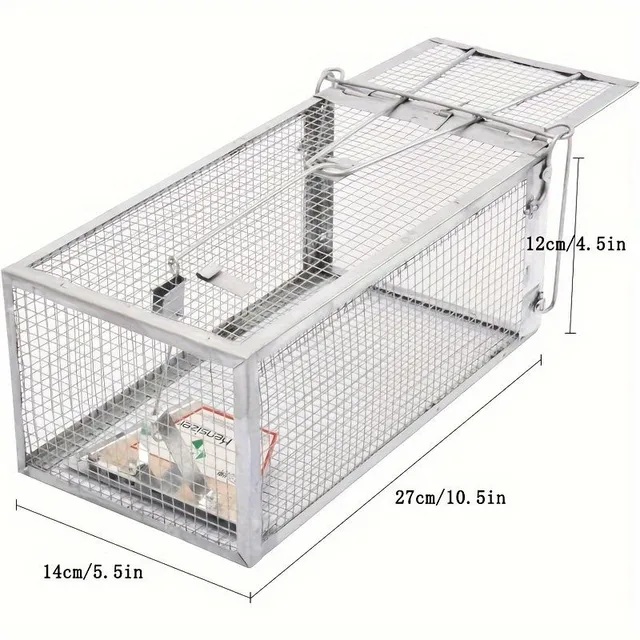 Humane rat trap and other rodents - catch and release the living!