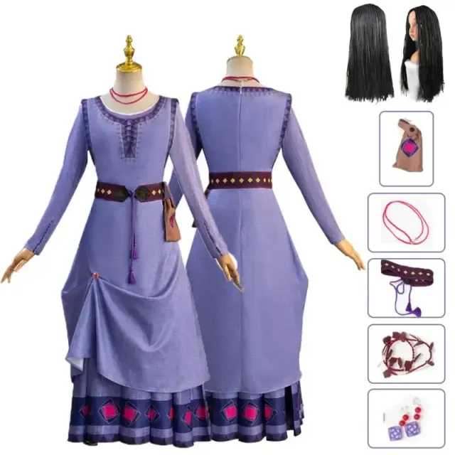 Cosplay costume character Asha from fairy tale Wish - Wish