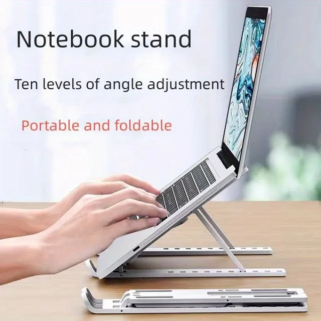 Ergonomic adjustable stand for laptop