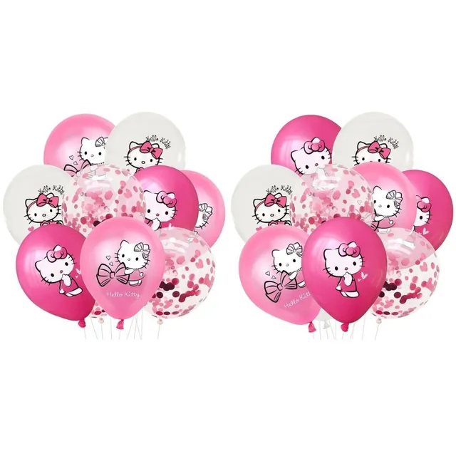 Narozeninová párty sada balónků Hello Kitty