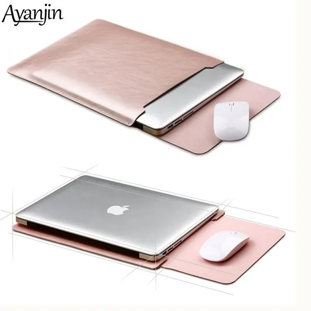 Housse en simili cuir pour Macbook Air