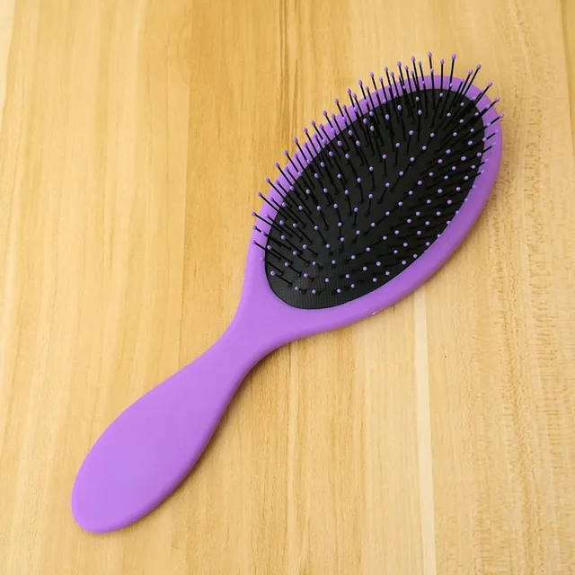 Colored hairbrush