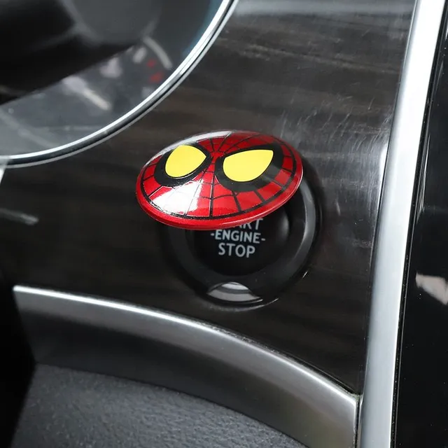 Adhesive cover for starter button - Avengers