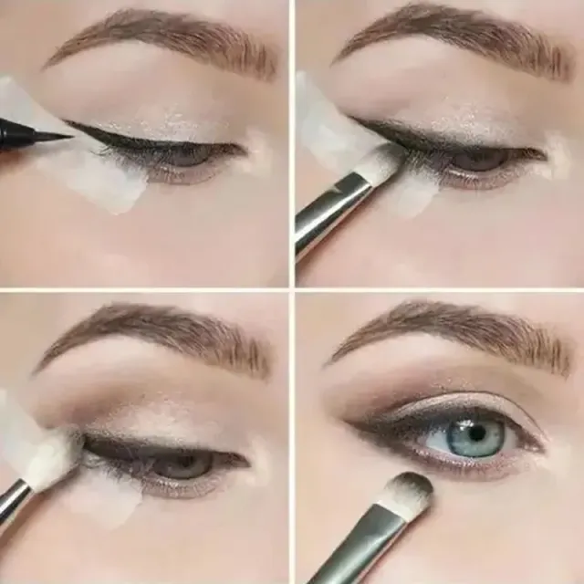 Praktická papírová páska pro dokonalý makeup a oční stíny - více variant šířky